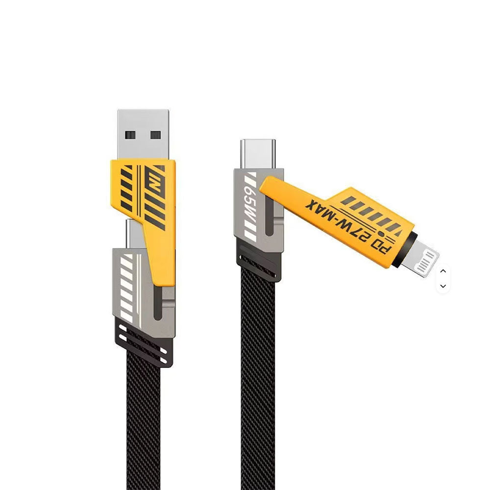 كابل 4 في 1 + كابل مجاني 🎁